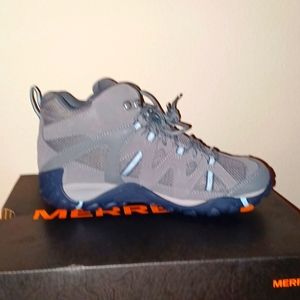 Womens Merrell Deverta Mid Waterproof Hiking Boots